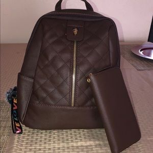 Brown chocolate handbag/backpack